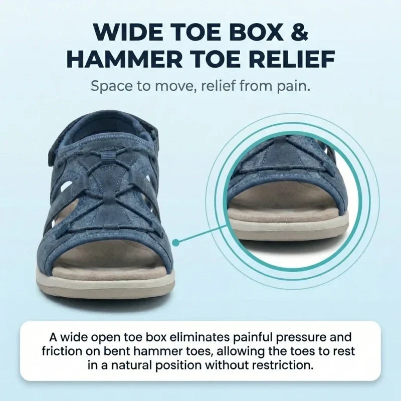 🔥 Clearance Deal – Women’s Soft & Supportive Adjustable Sandals