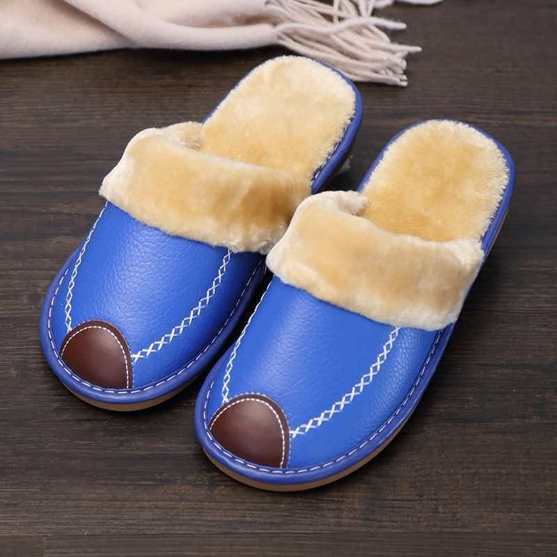 🔥 Men's Warm Arch Support Slippers – Non-Slip Comfort for Tired Feet